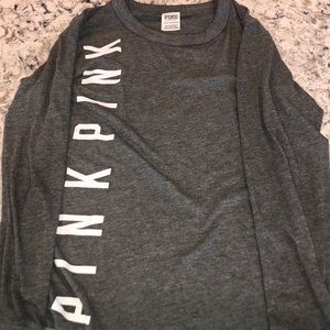 Pink long sleeve shirt